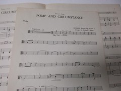 Edward Elgar Theme from Pomp and Circumstance Viola and Piano Sheet Music