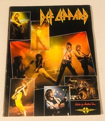 Vintage 1983 Def Leppard High N Dry Pyromania Music Song Book Cherry Lane Co.