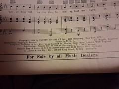 Lot 12 Vintage Sheet Music 1930&rsquo;s – 1940&rsquo;s.