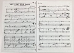 I Will Exalt You My God And King SATB Choral Piano Sheet Music Dale Grotenhuis