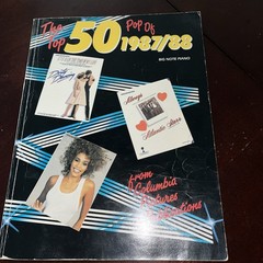 The Top 50 Pop of 1987/88 Big Note Piano Easy