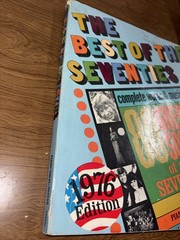 The Best of the Seventies 80 Great Songs 1976 Piano Vocal Guitar Lyrics Songbook