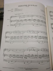Julia Smith Prelude in D Flat Organ Sheet Music Mowbray Theodore Presser
