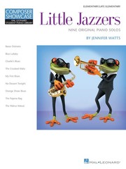 Little Jazzers for Piano Solo Easy Sheet Music Hal Leonard Student Recital Book