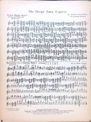 The Sleepy Town Express Sheet Music Haven Gillespie 1930 Fox Trot Novelty