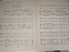 1901 God Is Love Frederic Jerome Sacred Duet Soprano Tenor Sheet Music McKinley