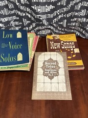Huge Vintage Gospel Choir Songbook Lot Rodeheaver Low Voice Sacred Music
