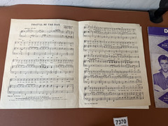 PREMIUM LOT OF 3 SHEET MUSIC BUDDY HOLLY RITCHIE VALENS-7370