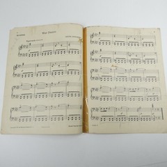 Totem Pole Sketches – War Dance Sheet Music – Irene Rodgers Theodore Presser Vtg