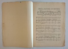 Only A Picture Of Mother Rare 1904 Antique Sheet Music Courtroom Drama Allen Way