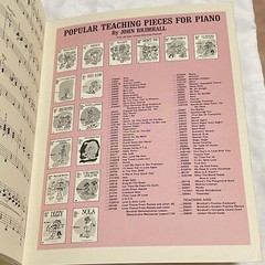 PIANO JOHN BRIMHALL EXERCISES IN RHYTHM INCLUDES ORIGINAL (33 record red new)