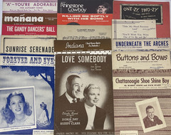 Vintage Piano Sheet Music Songs Solos 1930s-1950s Huge Lot of 120+ Many Genres