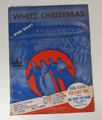White Christmas – from « Holiday Inn » – by Irving Berlin – 1942 sheet music