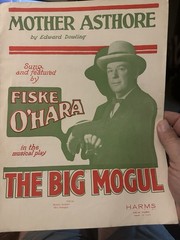 F 1924 FISKE O’HARA Revue Sheet Music THE BIG MOGUL