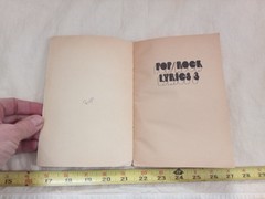 1971 POP/ROCK LYRICS 3 SCHOLASTIC BOOK BEATLES JACKSON 5 JOHNNY CASH MORE Z6495.