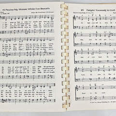 Scriptures To Sing New Old Lillenas Christian Spiral Songbook 1977 Music Vtg
