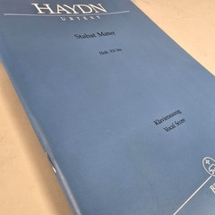 Haydn Stabat Mater Score Urtext Bärenreiter BA 4642-90 Choral Music Book Vtg