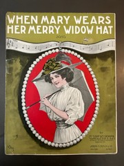 Over 30 UNFRAMED pieces of sheet music all dedicated to “Mary”. Some of the art