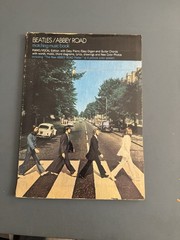 The Beatles – Abbey Road Matching Music Book 1969 poster still attached CHECK!