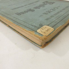 Antique Sheet Music Song Book Gems of English Songs Duets Quartets Piano Forte