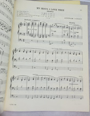 Organ Transcriptions of Favorite Hymns by Clarence Kohlmann 1945 Sheet Music