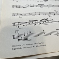 Rapsodia Notturna for Viola and Piano Karol Rathaus Boosey and Hawkes