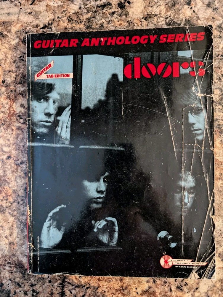 THE DOORS Guitar Anthology Series SONGBOOK (1990) Guitar Tab Edition 112 pages