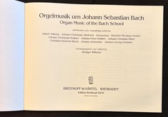 Organ Music Around J.S. Bach Vol 1 Organ Sheet Music Breitkopf Urtext EB8470