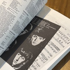 The Compleat Beatles Vol 1 &2 w/ case sheet music pictures 1981 1st Printing