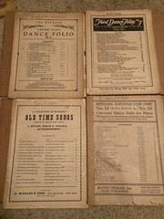Lot of 17 Vintage Sheet Music Songbooks. All include Ukulele Accompaniment Plus
