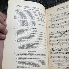 Festival Prelude by Richard Wagner 2 Piano Score Sheet Music M. Witmark & Son