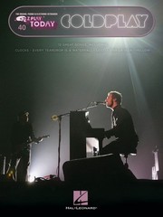 Coldplay Sheet Music E-Z Play Today Piano Songbook NEW 000119955