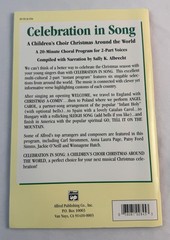 Celebration in Song Childrens Choir Christmas Around World Teachers Ed Music