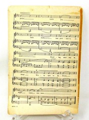 Nightfall A Part Song 1932 Arranged from Liebestraum Tillotson Liszt US Seller