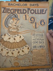 AA 11×14 Ziegfeld Follies 1916 ‘Bachelor Days’ Gene Buck