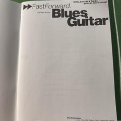 Fast Forward Guitar Tab Book Lot Of 4 Acoustic Blues Lead Guitar W/ CD’s New!