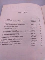 Memories Of Italy Best Loved Song Book – Vintage. (BR1)