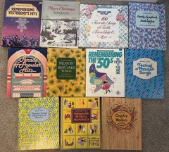 Songbooks Spiral Bound Sheet Music Piano Books Set Lot of 11 Reader&rsquo;s Digest USA