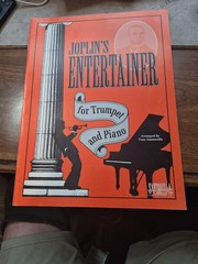 Joplin&rsquo;s Entertainer for Trumpet & Piano * Shipped Directly from Publisher!