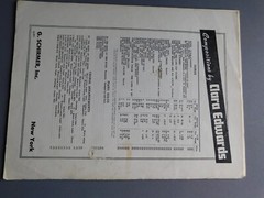 Into the Night – 1939 sheet music for High Voice & Piano – Clara Edwards