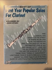 Best of First Year Popular Solos for Clarinet arr by Mike Story (1989)