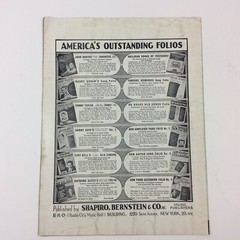 I&rsquo;D Do It All Over Again Dick Robertson James Cavanaugh 1945 Pop VTG Sheet Music