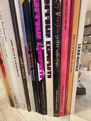 Mixed Collection Guitar Song Books Rock Led Zeppelin, Doors, Hendrix (see pics)