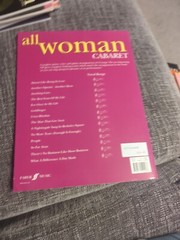 Cabaret (All Woman), DIVERS AUTEURS Music Book And CD