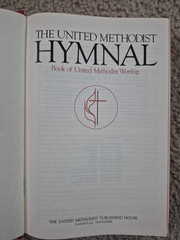 THE UNITED METHODIST HYMNAL Book of United Methodist Worship Red Hardcover 1989