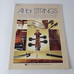 All For Strings Comprehensive String Method Book 1 String Bass Sheet Music