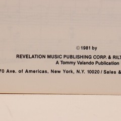 Merrily We Role Along Vocal Selection Songbook Sheet Music Score 1981 Revelation