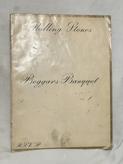 Rolling Stones Beggars Banquet Songbook Sheet Music Piano Tablature 1968