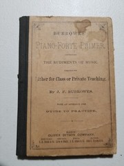 Antique Piano Forte Primer Rudiments of Music J.F. Burrowes 1900s – Swanky Barn
