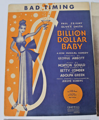 Vintage 1920s-1940s Sheet Music- Cotton Club, Billion Dollar Baby, Baby Face
